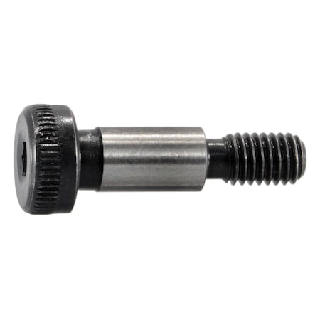 Midwest Fastener Shoulder Screw, 0.8mm (Coarse) Thr Sz, 9.5mm Thr Lg, Steel, 5 PK 930722